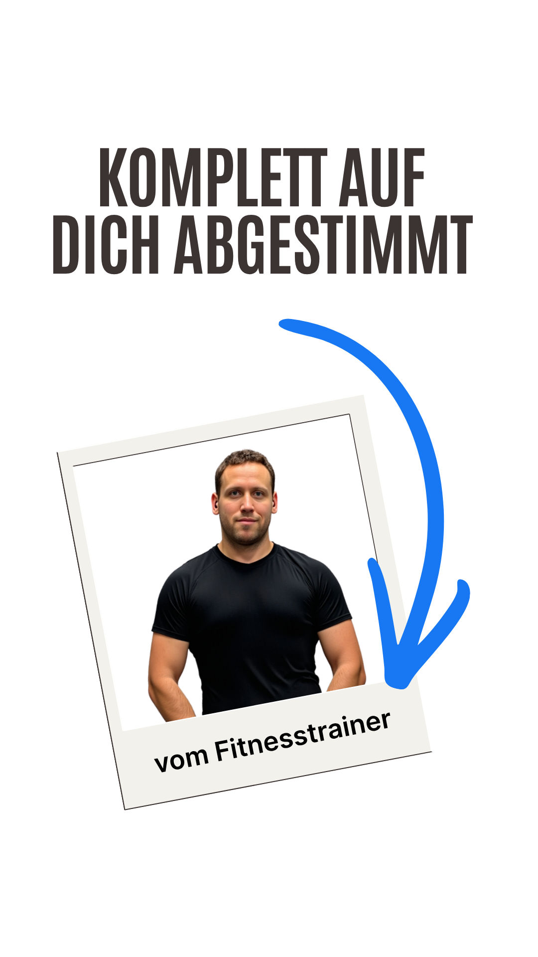 Komplett auf dich abgestimmt – vom Fitnesstrainer
